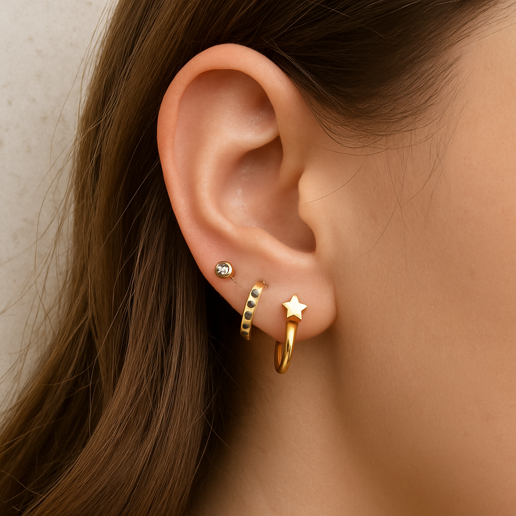 زیر دسته - سوراخ‌کردن چندگانه (Multiple Piercing)